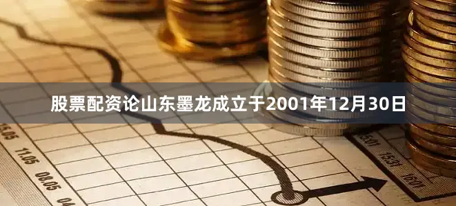 股票配资论山东墨龙成立于2001年12月30日